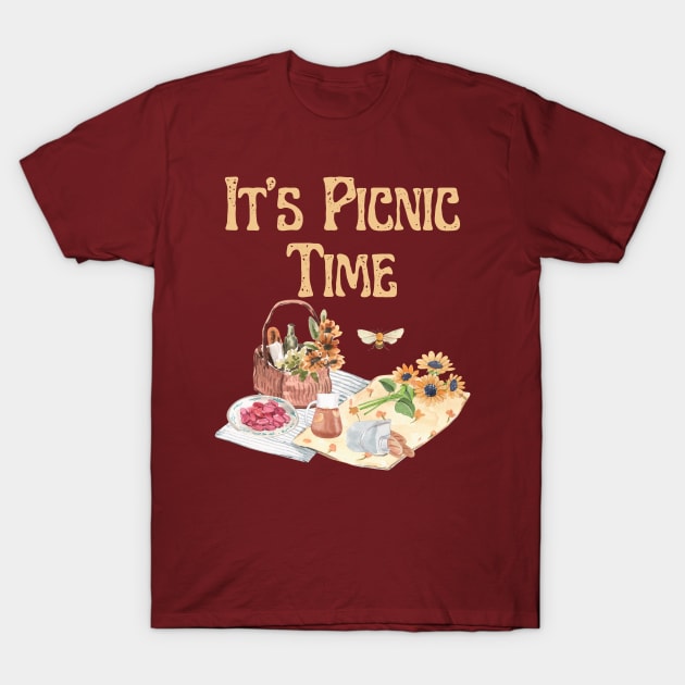 It's Picnic Time T-Shirt by Souls.Print